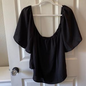 Off the shoulder top